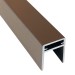 П-профиль Алюминиевый EasyDecking 35x25 Венге купить в Балашове