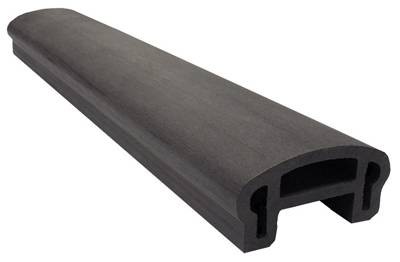 Перила вехнее фигурное Woodvex Select Графит купить в Балашове