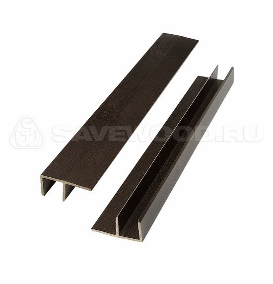 F-профиль ДПК Savewood – Тёмно-коричневый купить в Балашове