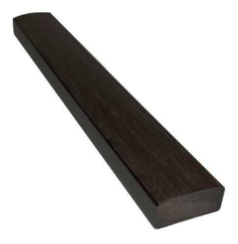 Лавочный брус Ecodecking Некст полнотелый брашированный 70х35 венге купить в Балашове