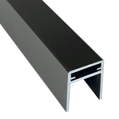 П-профиль Алюминиевый EasyDecking 35x25 Черное дерево купить в Балашове