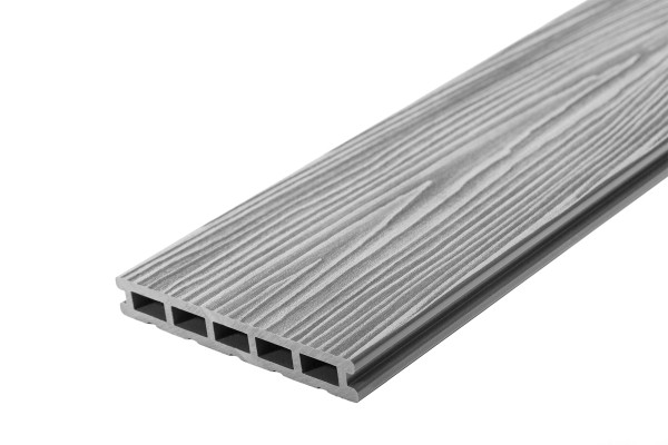 Террасная доска из ДПК RusDecking Unodeck Mogano - Серый купить в Балашове