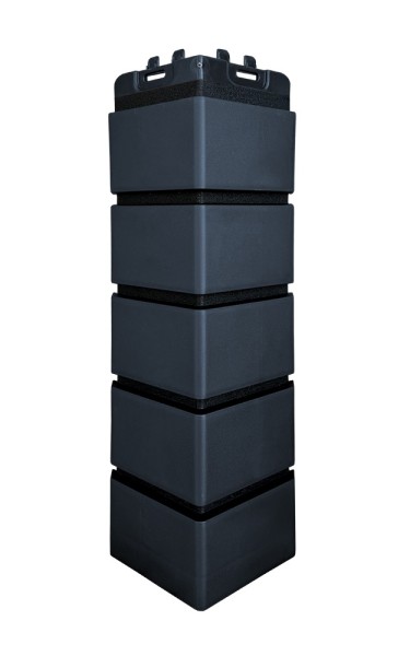 Угол Grand Line клинкерный кирпич ПРЕМИУМ Графит (шов RAL 9005) купить в Балашове