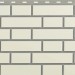 Фасадная панель Альта-Профиль, Кирпич Клинкерный, Белый купить в Балашове