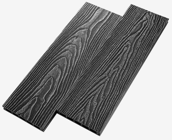 Террасная доска из ДПК RusDecking Unodeck Vintage - Графит купить в Балашове