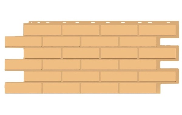 Фасадная панель T-Siding Кирпич Модерн Эко Крем купить в Балашове