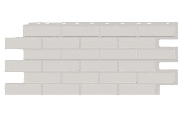 Фасадная панель T-Siding Кирпич Модерн Эко Уайт купить в Балашове