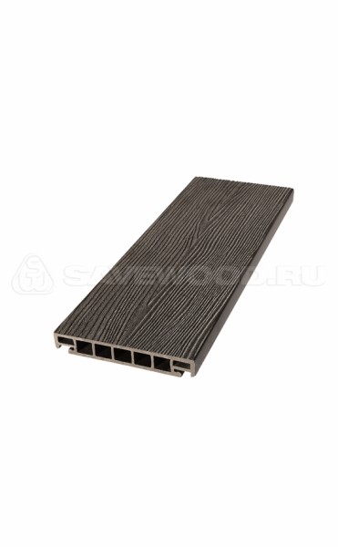 Террасная доска из ДПК SW Salix (S) (R) темно-коричневый купить в Балашове