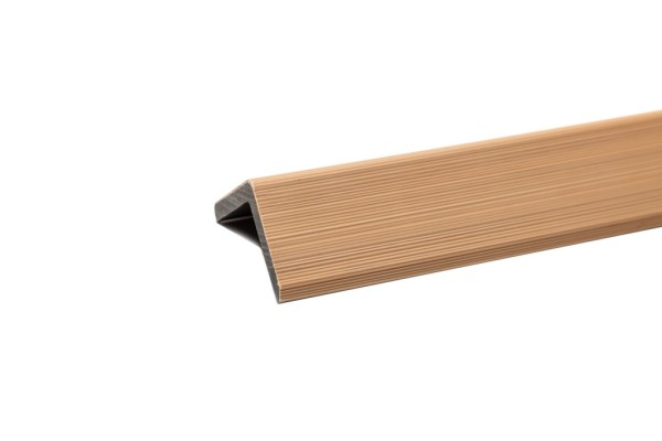 Уголок торцевой Ecodecking Скай коэкструзия 45х45х3000 Бук купить в Балашове