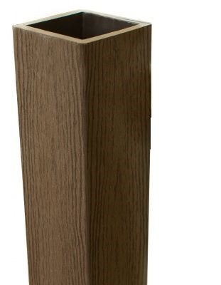 Столб опорный Woodvex Co-Extrusion Кофе купить в Балашове