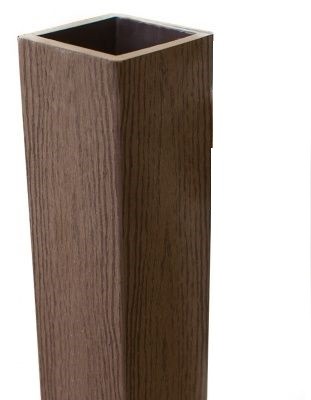 Столб опорный Woodvex Co-Extrusion Темно - Коричневый купить в Балашове