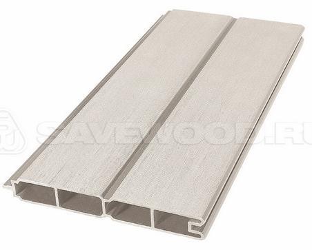 Заборный профиль из ДПК Savewood SW Agger матовый бежевый купить в Балашове
